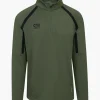 Cruyff Tech Turn Half Zip Senior Hot