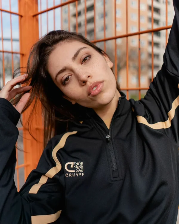 Cruyff Tech Turn Half Zip Senior Online