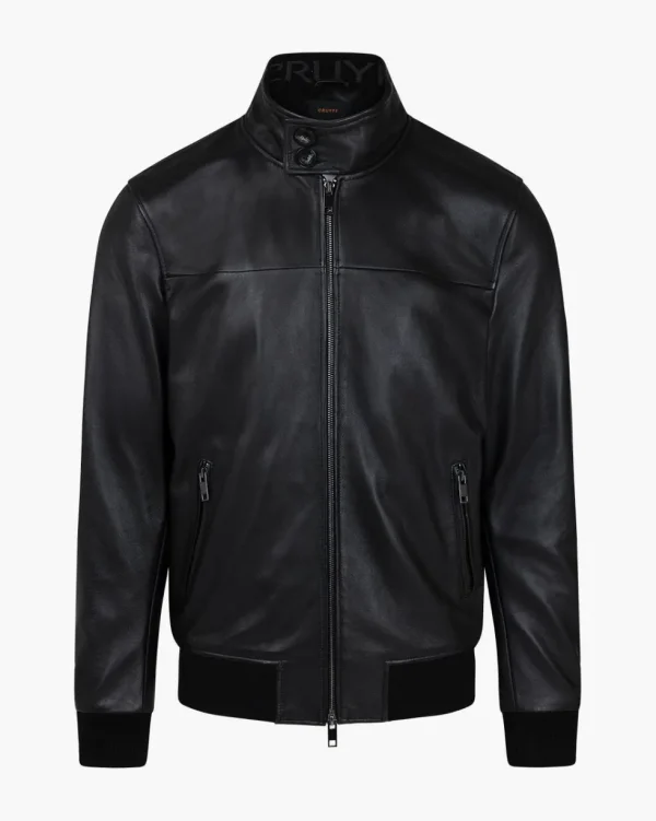 Cruyff Dante Leather Harrington Jacket Sale