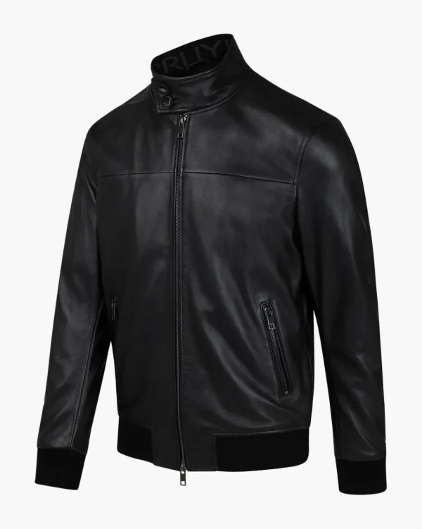 Cruyff Dante Leather Harrington Jacket Sale