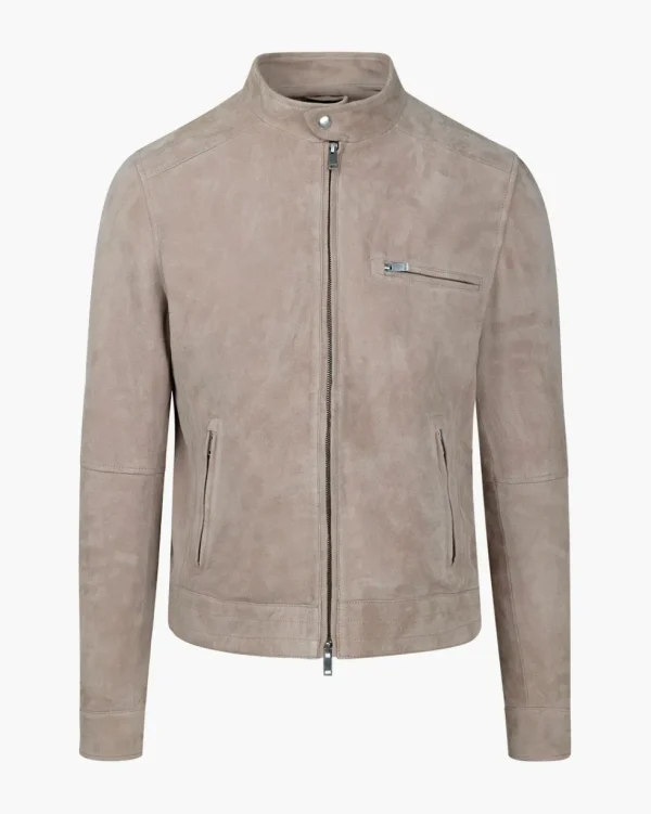 Cruyff Esteban Suede Biker Jacket Sale