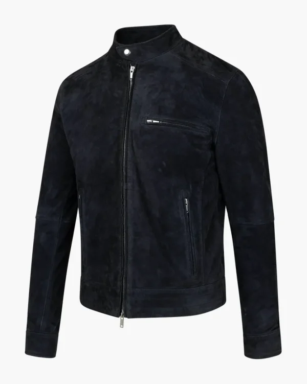 Cruyff Esteban Suede Biker Jacket Outlet