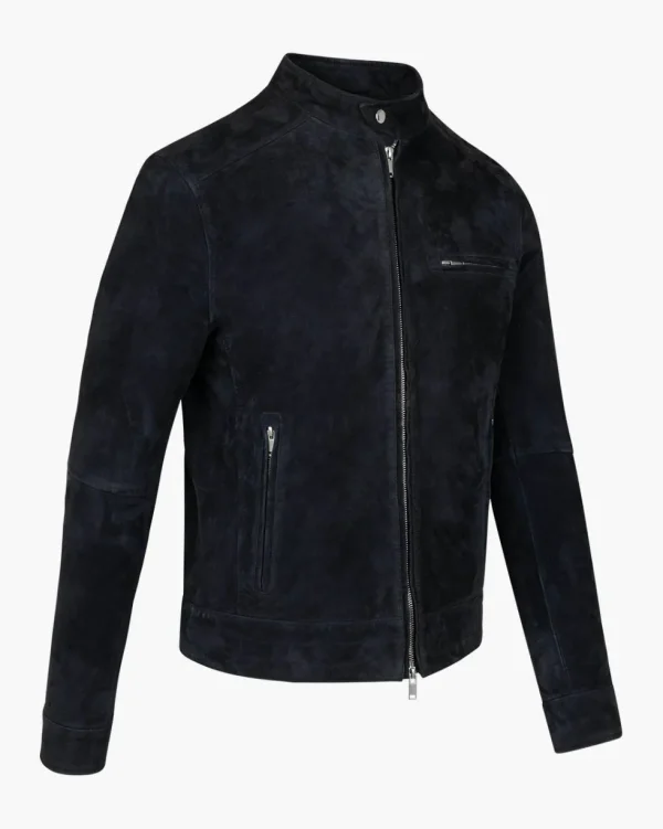 Cruyff Esteban Suede Biker Jacket Outlet