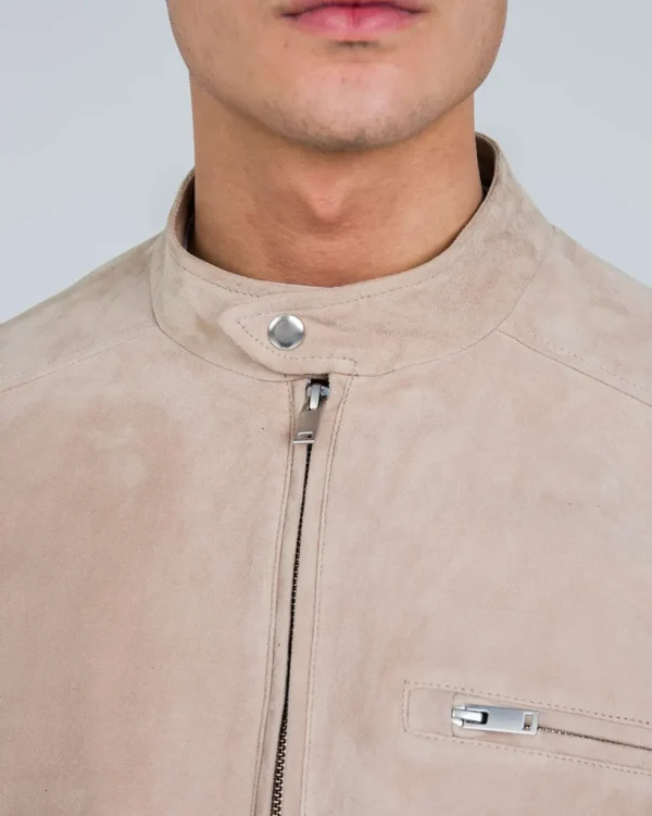 Cruyff Esteban Suede Biker Jacket Sale