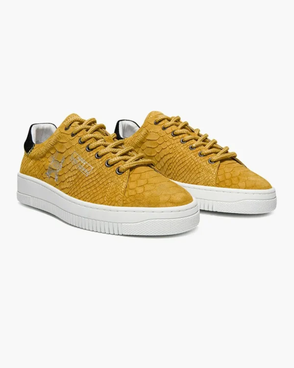 Cruyff Joan - Yellow - Anaconda/Ray Leather Hot