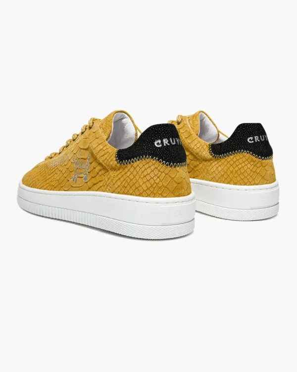 Cruyff Joan - Yellow - Anaconda/Ray Leather Hot