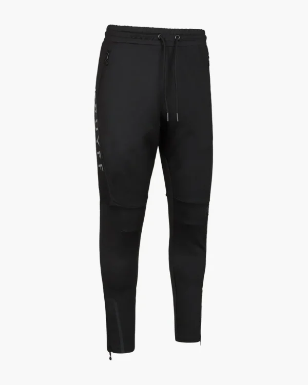 Cruyff Lusso Scuba Pants - Black - 95% Polyester / 5% Ela Clearance